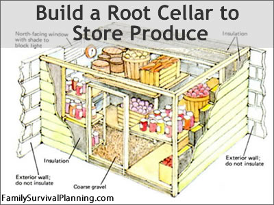 How to Store Your Produce in a Root Cellar